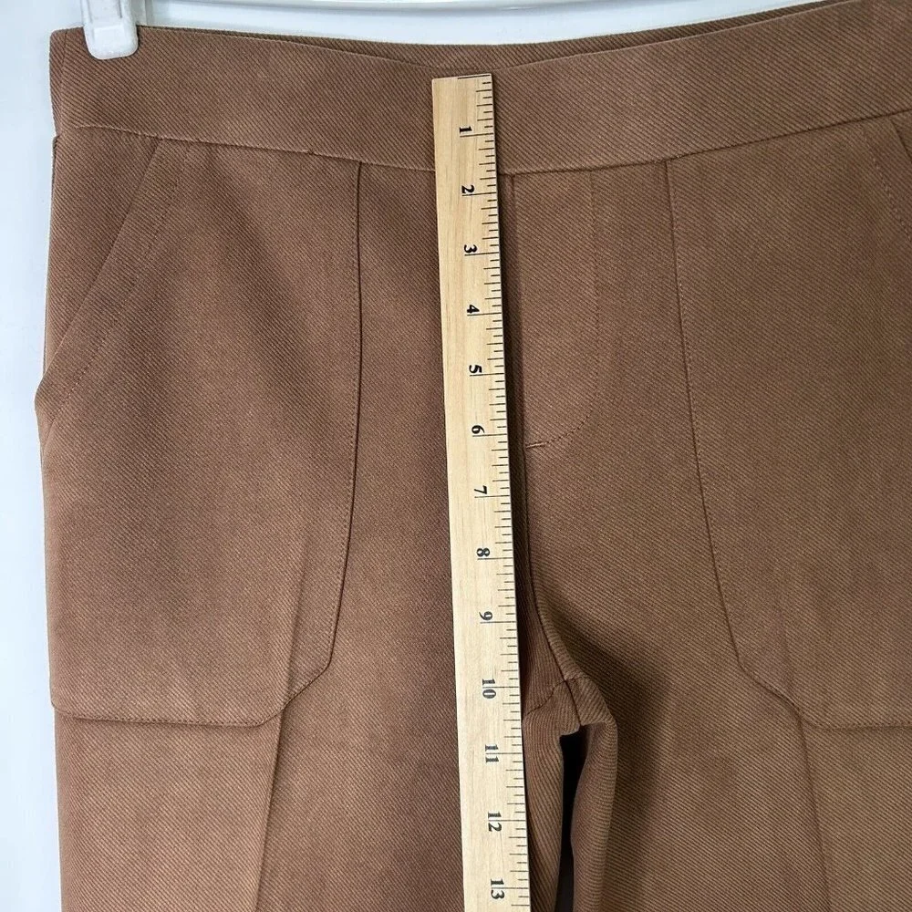 Democracy Brown Pull On Crop‎ Pants Size Medium